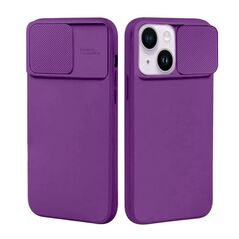 Case IPHONE 12 Nexeri Silicone Lens Privacy Slider Camera Cover purple 5904161109983
