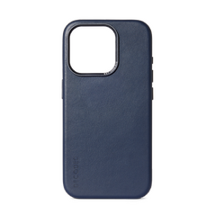 Decoded Leather Case with MagSafe for iPhone 15 Pro - blue