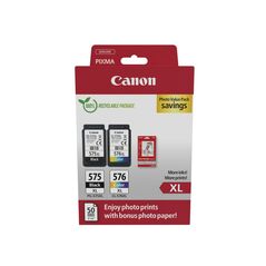 Canon Μελάνι Inkjet PG-575XL/CL-576XL Ph.Value Pack (5437C006) (CANCL-576XLPVP) έως 12 άτοκες Δόσεις