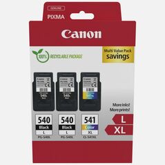 Canon Μελάνι Inkjet PG-540Lx2/CL-541XL Multi-Pack (5224B017) (CANCL-541XLVP) έως 12 άτοκες Δόσεις