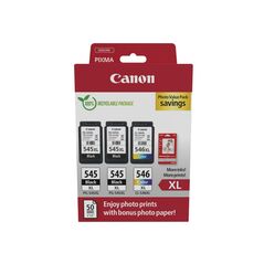 Canon Μελάνι Inkjet PG-545XLx2/CL-546XL Ph. Value Pack (8286B015) (CANCL-546XLPVP) έως 12 άτοκες Δόσεις