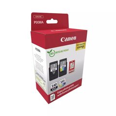 Canon Μελάνι Inkjet PG 540 & CL 541 Black & Colour + Photo Paper 50sh Carton Pack (5225B013) (CANPG-540VPCP) έως 12 άτοκες Δόσεις