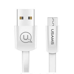 Cable 2A 1.2m USB - Micro USB Usams U2 SJ201MIC02 (US-SJ201) white 6958444955254