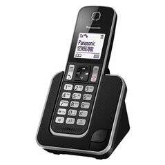 Panasonic Ασύρματο Ψηφιακό Τηλέφωνο Panasonic KX-TGD310GRB με Λειτουργία Ενδοεπικοινωνίας και Baby Monitor Μαύρο 29365 5025232814800