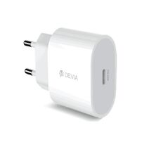 DEVIA wall charger Smart PD 30W 1x USB-C white DVCH-386718 81188 έως 12 άτοκες Δόσεις