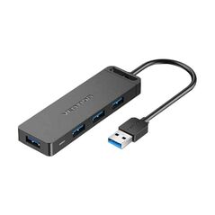 VENTION 4-Port USB 3.0 Hub with Power Supply 1M Black (CHLBF) (VENCHLBF) έως 12 άτοκες Δόσεις
