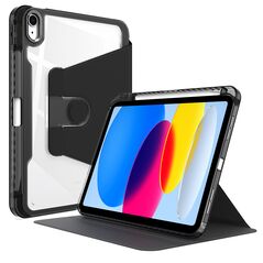 Techsuit Husa pentru Samsung Galaxy Tab A9 Plus - Techsuit Crystal Vision - Black 5949419120303 έως 12 άτοκες Δόσεις