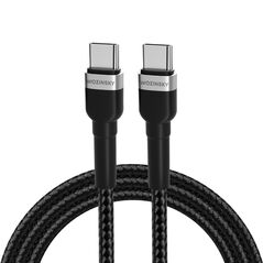 Wozinsky WNBCC2 USB-C / USB-C PD 65W cable 2 m - black