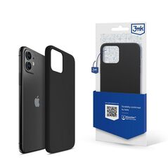 3mk Silicone Case for iPhone 11 - black