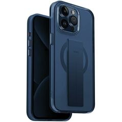 Uniq Heldro Mag Magclick Charging case for iPhone 15 Pro - blue