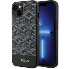 Guess GCube Stripes MagSafe case for iPhone 15 / 14 / 13 - black
