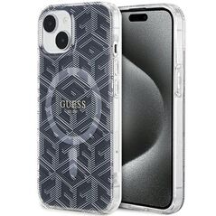 Guess IML GCube MagSafe case for iPhone 15 / 14 / 13 - black