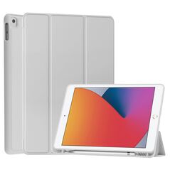 Techsuit Husa pentru Samsung Galaxy Tab A7 Lite - Techsuit Flex Trifold - Gray 5949419097216 έως 12 άτοκες Δόσεις