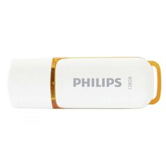 Philips Snow 128GB USB 2.0 Stick Λευκό (FM12FD70B/00) (PHIFM12FD70B-00) έως 12 άτοκες Δόσεις