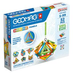 Geomag Magnetic Supercolor Panel Recycled blocks 52 pieces GEOMAG GEO-378 064276  378 έως και 12 άτοκες δόσεις 0871772003786
