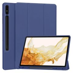 Techsuit Husa pentru Samsung Galaxy Tab S8 - Techsuit Flex Trifold - Dark Blue 5949419103382 έως 12 άτοκες Δόσεις