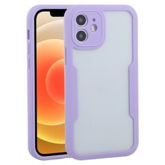 Techsuit Husa pentru iPhone 12 + Folie - Techsuit ColorVerse 360 Series - Purple 5949419152434 έως 12 άτοκες Δόσεις