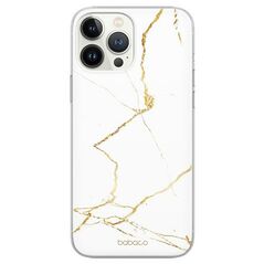 Θήκη Soft TPU Babaco Marble 014 Apple iPhone 15 Pro Λευκό-Χρυσό 5905795431099 5905795431099 έως και 12 άτοκες δόσεις