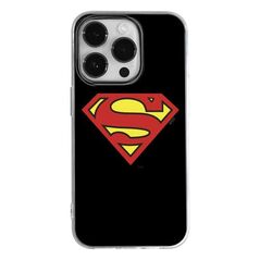 Θήκη Soft TPU DC Superman 002 Apple iPhone 15 Μαύρο 5905795374686 5905795374686 έως και 12 άτοκες δόσεις