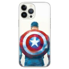 Θήκη Soft TPU Marvel Captain America 002 Apple iPhone 15 Pro Διάφανο 5905795428495 5905795428495 έως και 12 άτοκες δόσεις