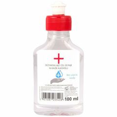 Antibacterial gel for hand disinfection 70% alcohol 100ml 6281 5901087033408