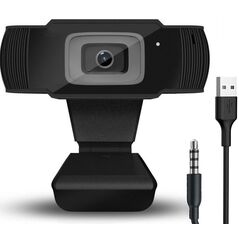 Webcam HD USB + Jack 3.5mm with Microphone 09094383