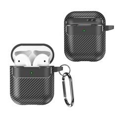 Carbon case for Airpods / Airpods 2 black 5907457770072
