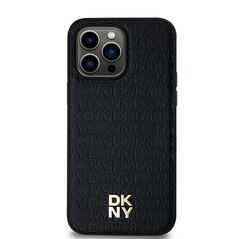 DKNY case for Samsung Galaxy S24 DKHMS24SPSHRPSK black HC Magsafe pu repeat pattern w stack logo black 3666339276867