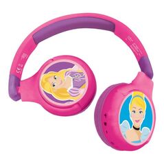 Lexibook Foldable headphones 2in1 Disney Princess Lexibook 064528  HPBT010DP έως και 12 άτοκες δόσεις 3380743086842