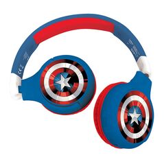 Lexibook Foldable headphones 2 in 1 Avengers Lexibook 064533  HPBT010AV έως και 12 άτοκες δόσεις 3380743086828
