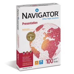 Επαγγελματικό Χαρτί Εκτύπωσης Navigator (Presentation) A4 100g/m² 500 Φύλλα (NVG330966) έως 12 άτοκες Δόσεις