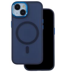 Frozen Mag case for iPhone 15 Pro 6,1&quot; navy blue 5907457759404