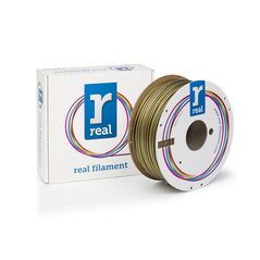 REAL PLA 3D Printer Filament - Gold - spool of 1Kg - 2.85mm (REALPLAGOLD1000MM3) έως 12 άτοκες Δόσεις