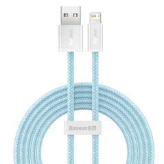 Baseus Dynamic cable USB to Lightning 2.4A 2m blue (CALD000503) (BASCALD000503) έως 12 άτοκες Δόσεις