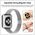 Techsuit Curea pentru Apple Watch 1 / 2 / 3 / 4 / 5 / 6 / 7 / SE / SE 2 / 8 (38 / 40 / 41mm) - Techsuit Watchband (W034) - Gold 5949419020931 έως 12 άτοκες Δόσεις