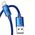 Baseus Cablu de Date USB la Lightning 2.4A, 2m - Baseus Crystal Shine (CAJY000103) - Blue 6932172602727 έως 12 άτοκες Δόσεις