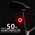 RockBros Stop de Bicicleta 300mAh, cu 7 culori - RockBros Tail LED Light (Q1) - Black 4573335711638 έως 12 άτοκες Δόσεις