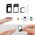 Techsuit Adaptor pentru SIM, Nano, Micro - Techsuit Unlimited Innovation - White 5949419001831 έως 12 άτοκες Δόσεις