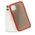 APPLE iPhone 12 Pro Max - ΘΗΚΗ ΣΙΛΙΚΟΝΗΣ VENNUS COLOR BUTTOΝ BUMPER RED MA41125S-R8 9885 έως 12 άτοκες Δόσεις
