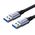 UGREEN USB3.0 cable Male USB-A to Male USB-A UGREEN 2A, 1m (black) 042347 έως και 12 άτοκες δόσεις
