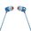 JBL JBL - Wired Earphones (T110) - Jack, In-Ear, Pure Bass Sound - Blue 6925281918940 έως 12 άτοκες Δόσεις