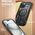 Supcase Husa pentru iPhone 15 - Supcase Unicorn Beetle Pro MagSafe - Black 0843439124394 έως 12 άτοκες Δόσεις