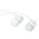 USAMS USAMS - Wired Earphones Plastic EP-39 (US-SJ387) - In-ear, Jack 3.5mm, Microphone, 1.2m - White 6958444983851 έως 12 άτοκες Δόσεις