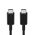 Samsung Cablu de Date USB-C to Type-C Super Fast Charging 5A, 1m - Samsung (EP-DN975BBEGWW) - Black (Bulk Packing) 8596311155314 έως 12 άτοκες Δόσεις