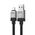 Baseus Cablu de Date USB la Lightning Fast Charging, 2.4A, 2m - Baseus CoolPlay Series (CAKW000501) - Black 6932172626761 έως 12 άτοκες Δόσεις