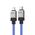 Baseus Cablu de Date USB-C la Lightning Fast Charging, 20W, 2m - Baseus CoolPlay Series (CAKW000103) - Blue 6932172626624 έως 12 άτοκες Δόσεις