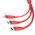Hoco Cablu USB-A la Type-C, Lightning, Micro-USB, 2A, 1m - Hoco Double-Pull (X75) - Black 6931474767387 έως 12 άτοκες Δόσεις