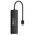 Baseus Hub USB la 4x USB 3.0, 5Gbps, 15cm - Baseus UltraJoy Series (B0005280B111-00) - Black 6932172636517 έως 12 άτοκες Δόσεις