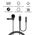 Techsuit Techsuit - Wired Lavalier (WL2) - Type-C, Jack 3.5mm, Noise Reduction, Metal Collar Clip - Black 5949419079847 έως 12 άτοκες Δόσεις