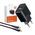 Mcdodo Wall charger Mcdodo CH-0922 USB + USB-C, 33W + USB-C cable (black) 039514 6921002609227 CH-0922 έως και 12 άτοκες δόσεις